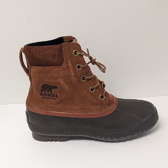 Sorel Cheyanne II Waterproof Winter Boots, Dark Amber, Men\'s 10 M main image 4